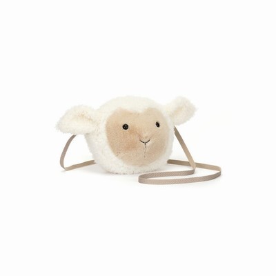 Jellycat Little Lamb Bag USA | 21803MIKN